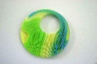 IMPEX TRIMITS JEWELLERY - GREEN LARGE ROUND SHAPE RT50